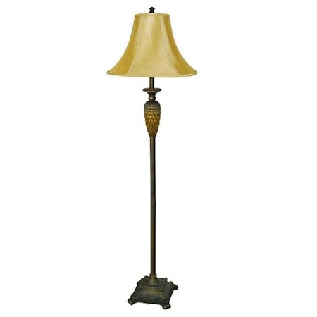 Ore International Ore International 8233F Classic Floor Lamp - Honey 8233F